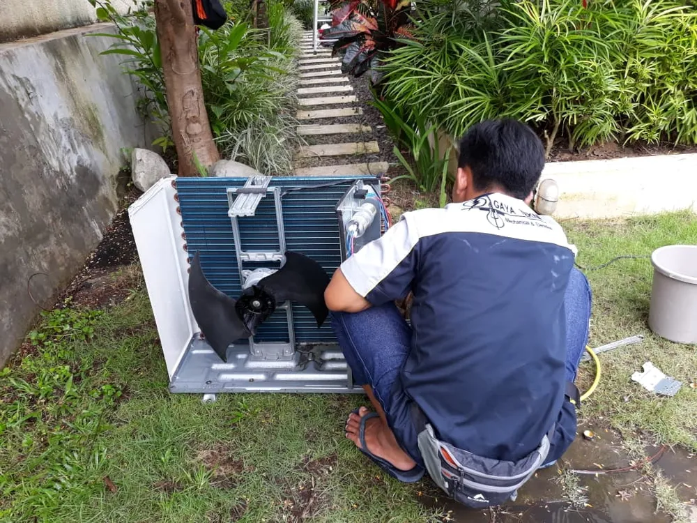 Interior Villa Bali Sejuk dengan Air Conditioning Premium