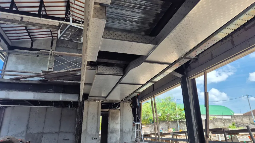 Vakum Jalur Pipa VRV – Villa Sanur